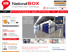 Tablet Screenshot of national-box.com